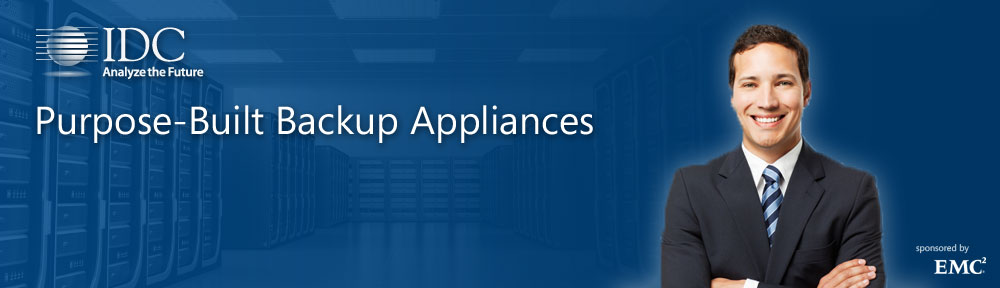 IDC Research on Purpose-built Backup Appliances